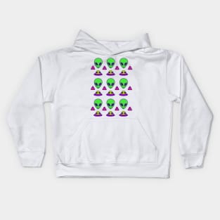 Alien Encounter Edition Kids Hoodie